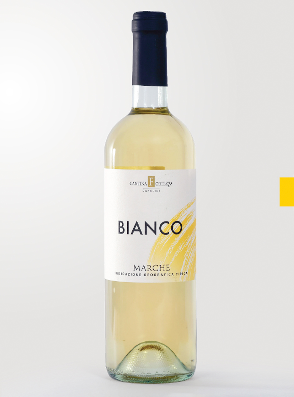 Bottiglia di Bianco Marche IGT Cantina Fortezza Marche